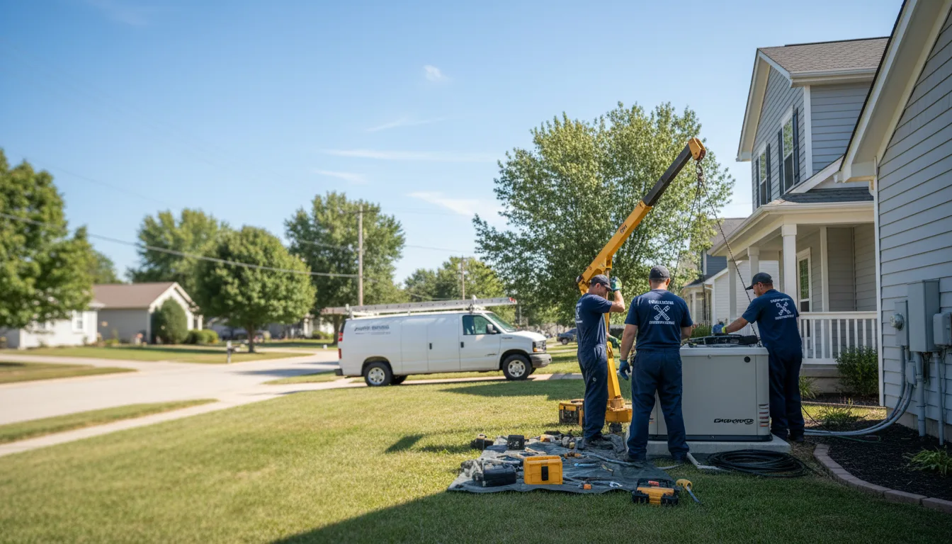 Generator Installation in Hillsboro, TX near me